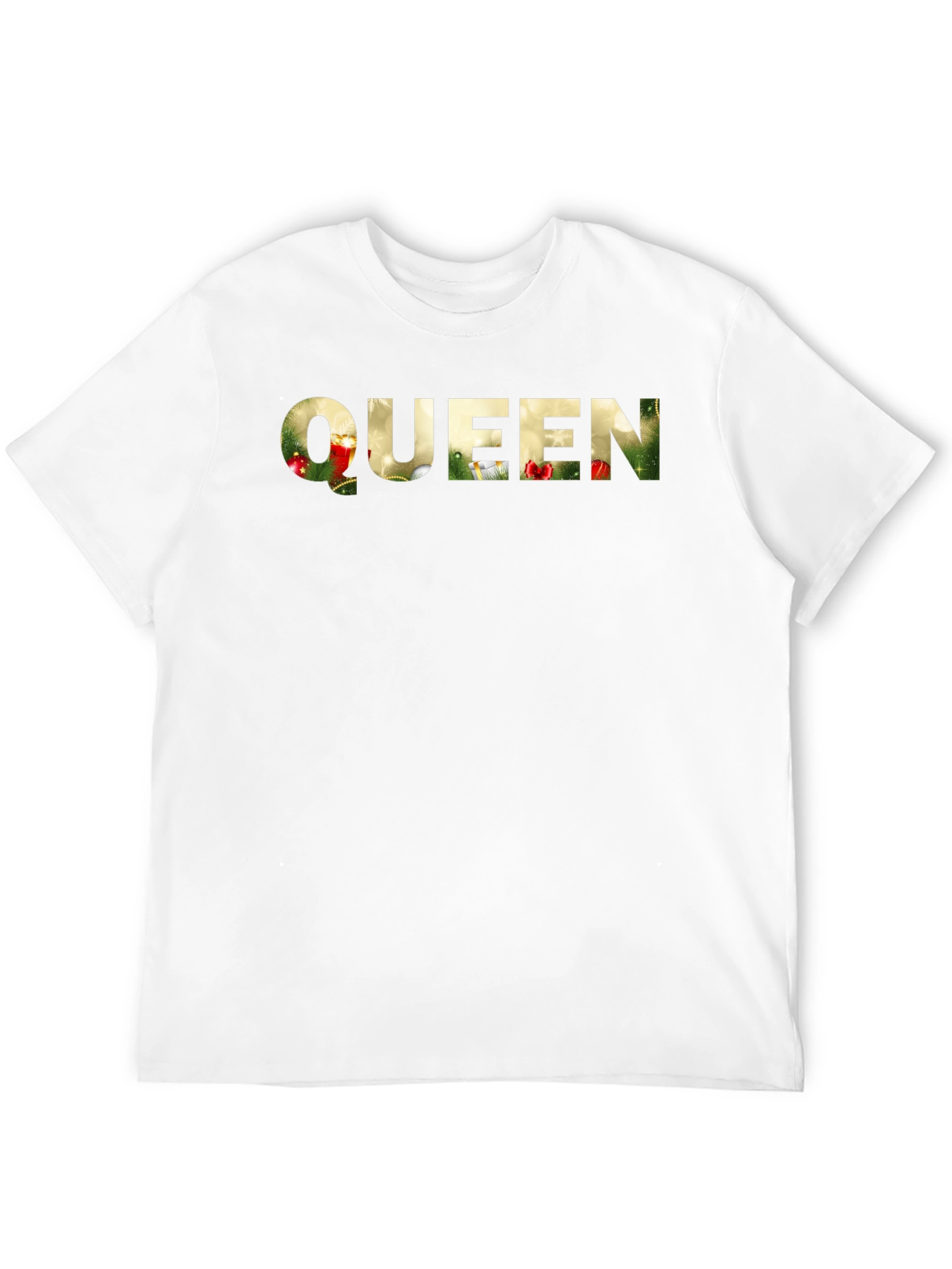 Queen Holiday T-Shirt - Festive Graphic Tee