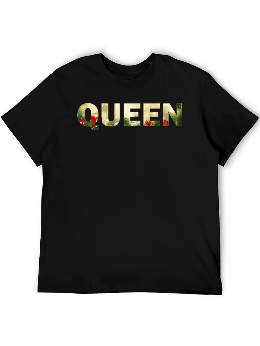 Queen Holiday T-Shirt - Festive Graphic Tee