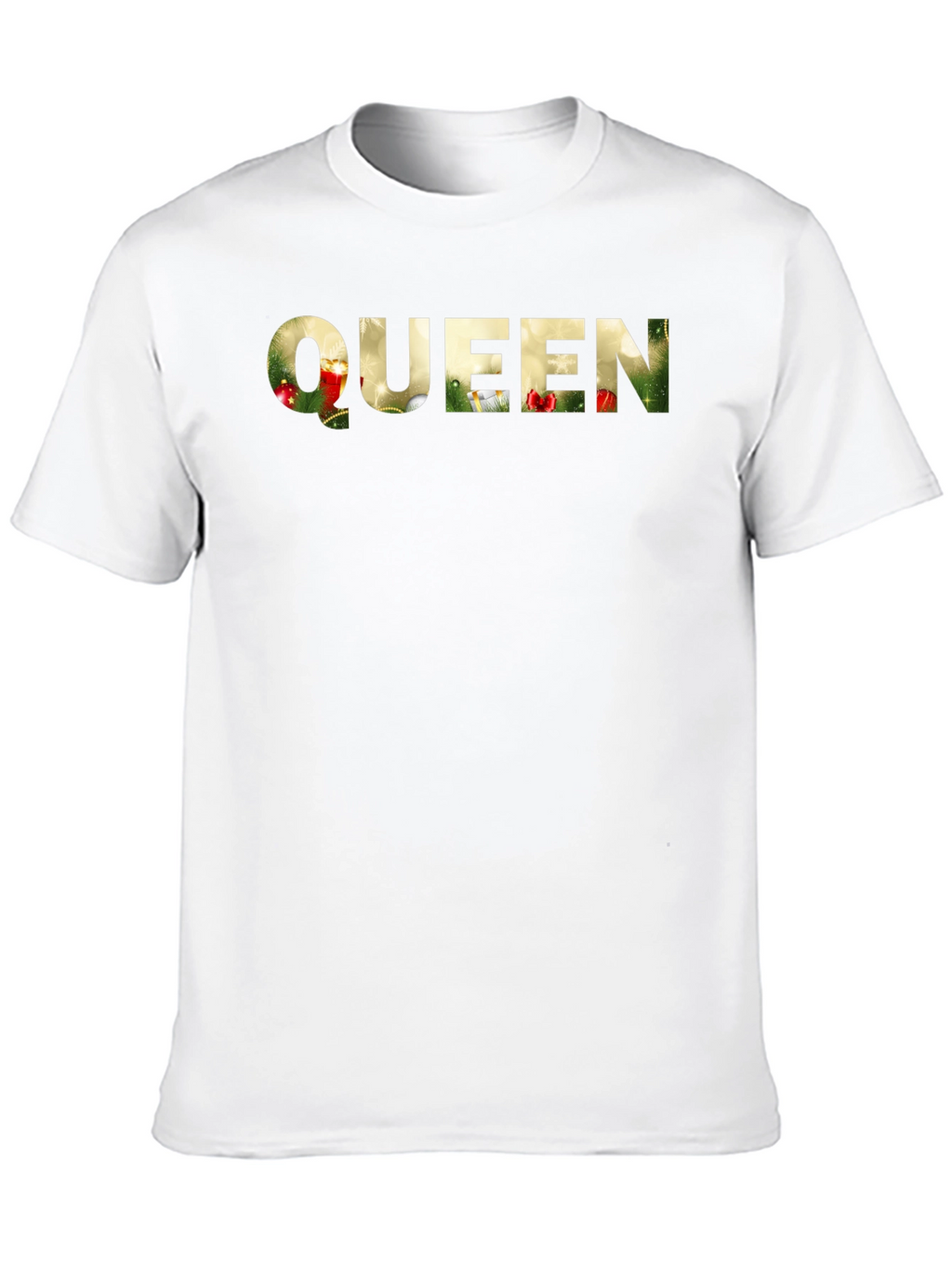 Queen Holiday T-Shirt - Festive Graphic Tee