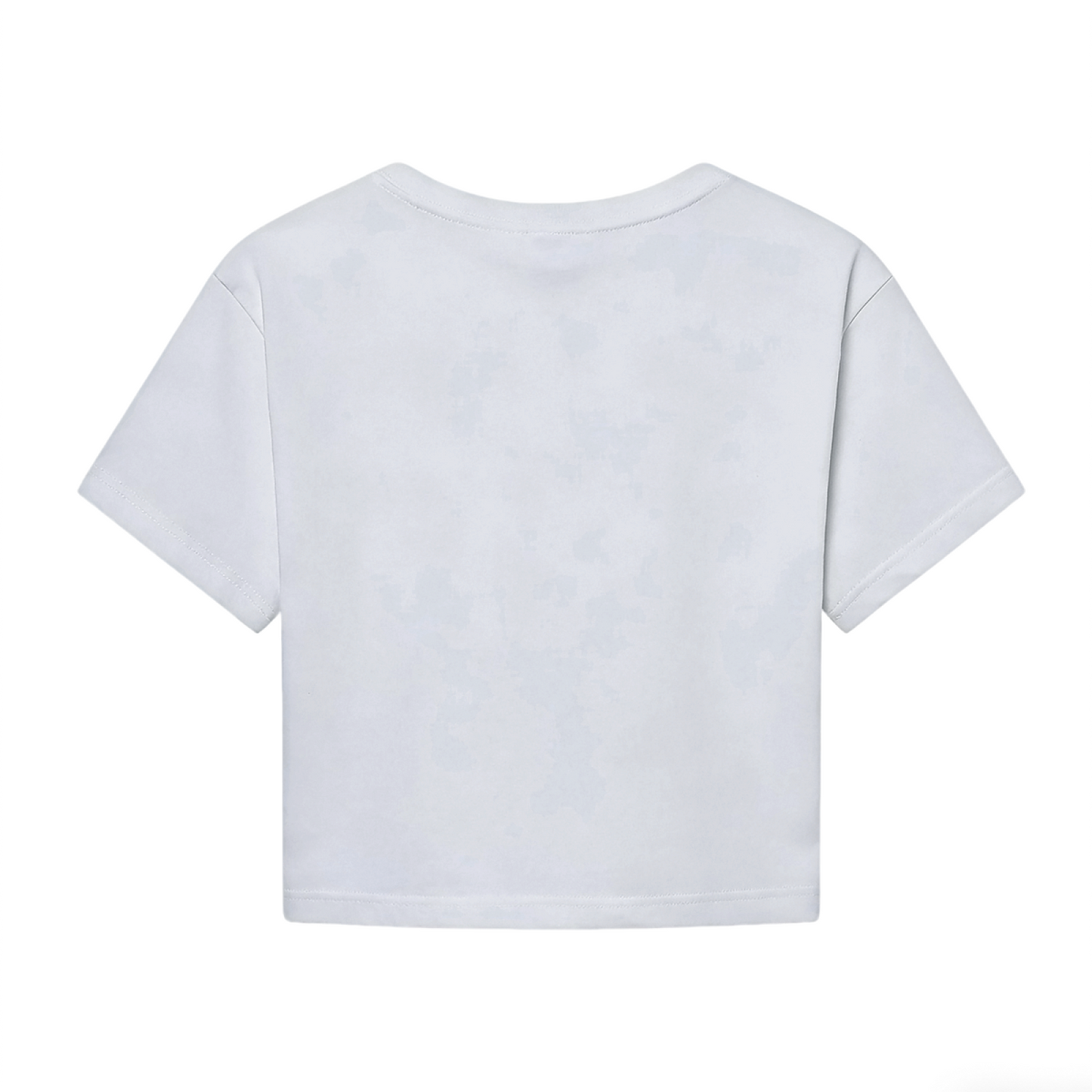 Minimal Kawaii Kuromi Grey Casual Crop Top