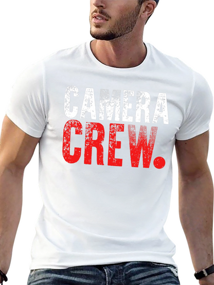 Camera Crew Graphic T-Shirt