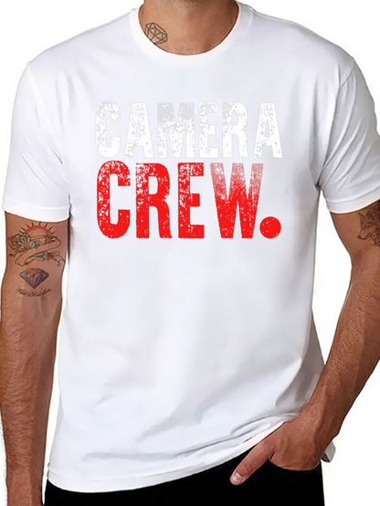 Camera Crew Graphic T-Shirt