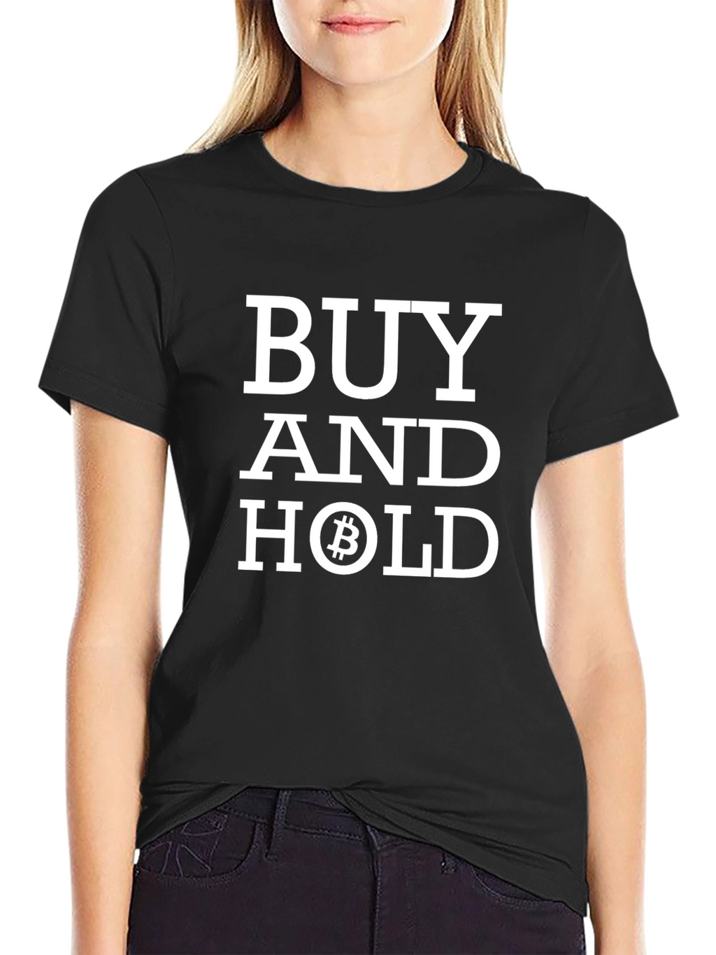 Bitcoin Buy and Hold Graphic Tee