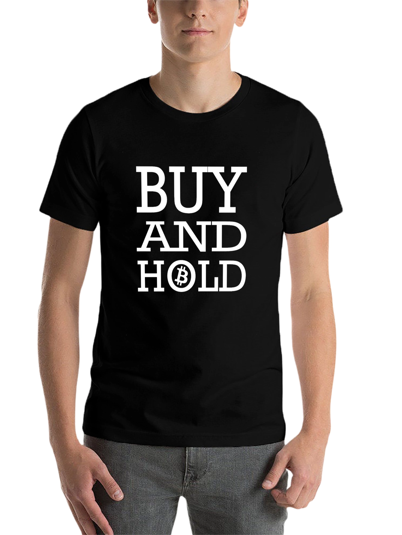 Bitcoin Buy and Hold Graphic Tee