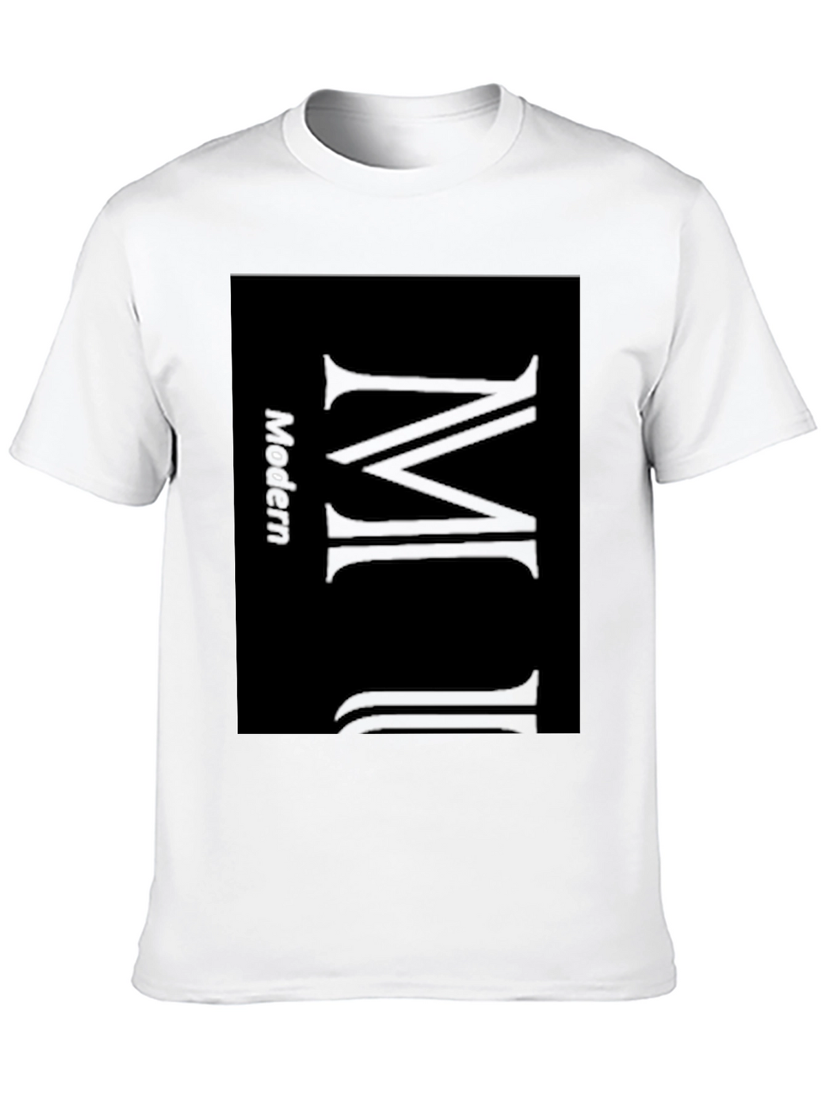 Modern Minimalist Black T-Shirt