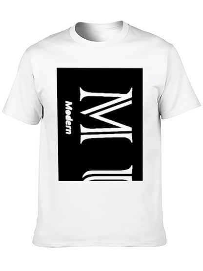 Modern Minimalist Black T-Shirt
