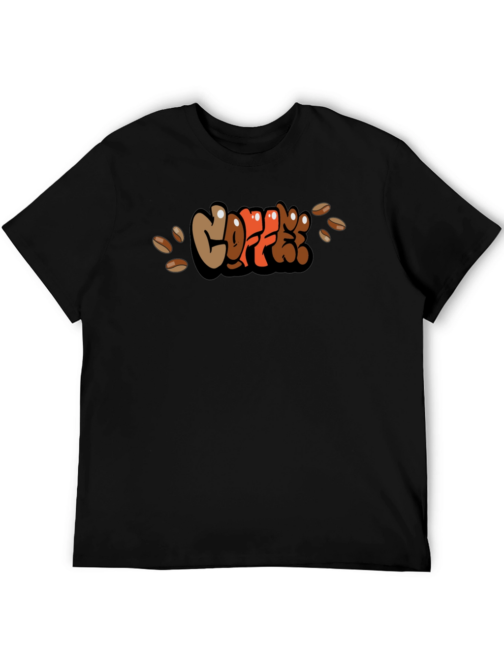 Coffee Lovers Black Graphic Tee