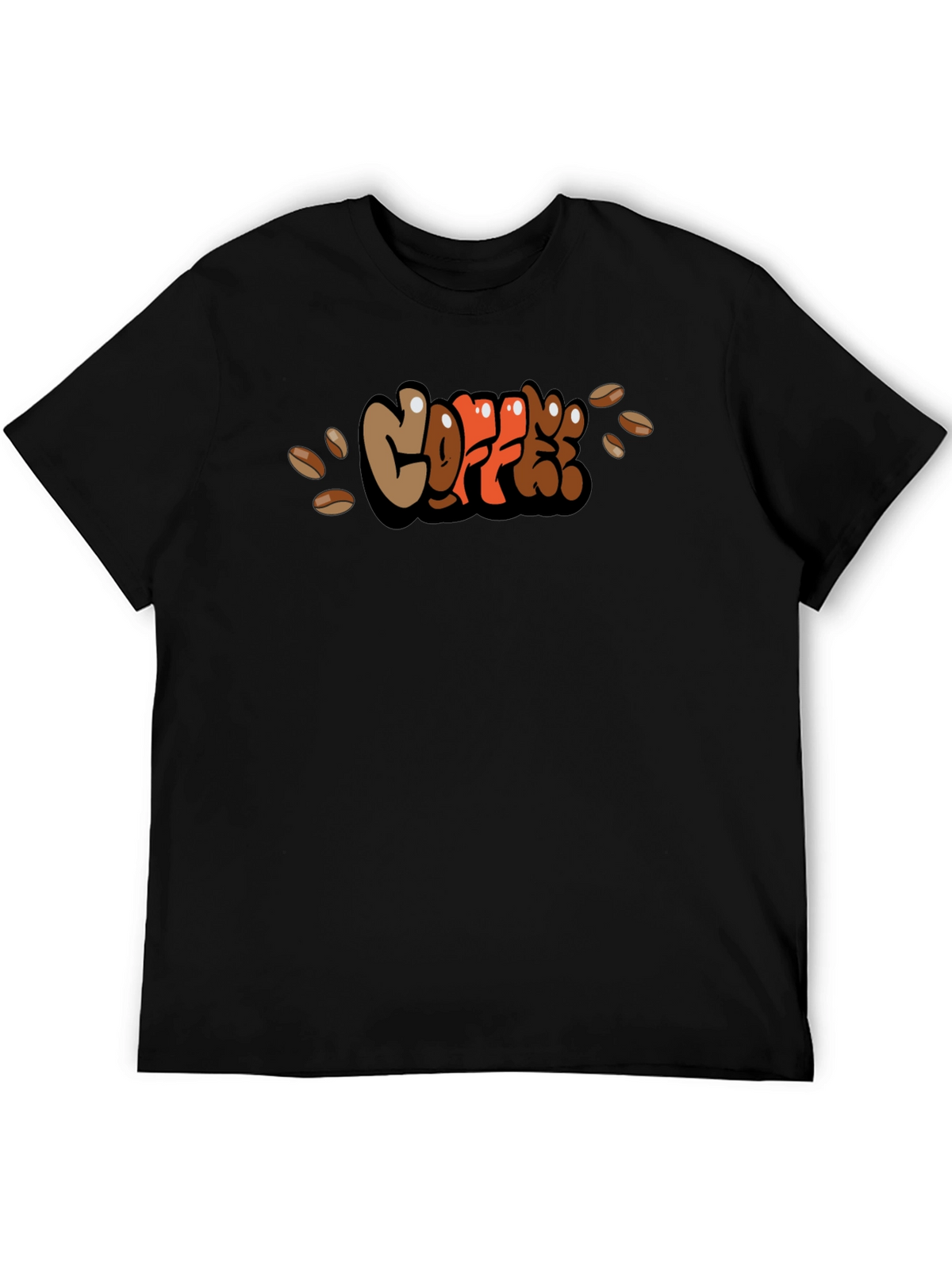Coffee Lovers Black Graphic Tee