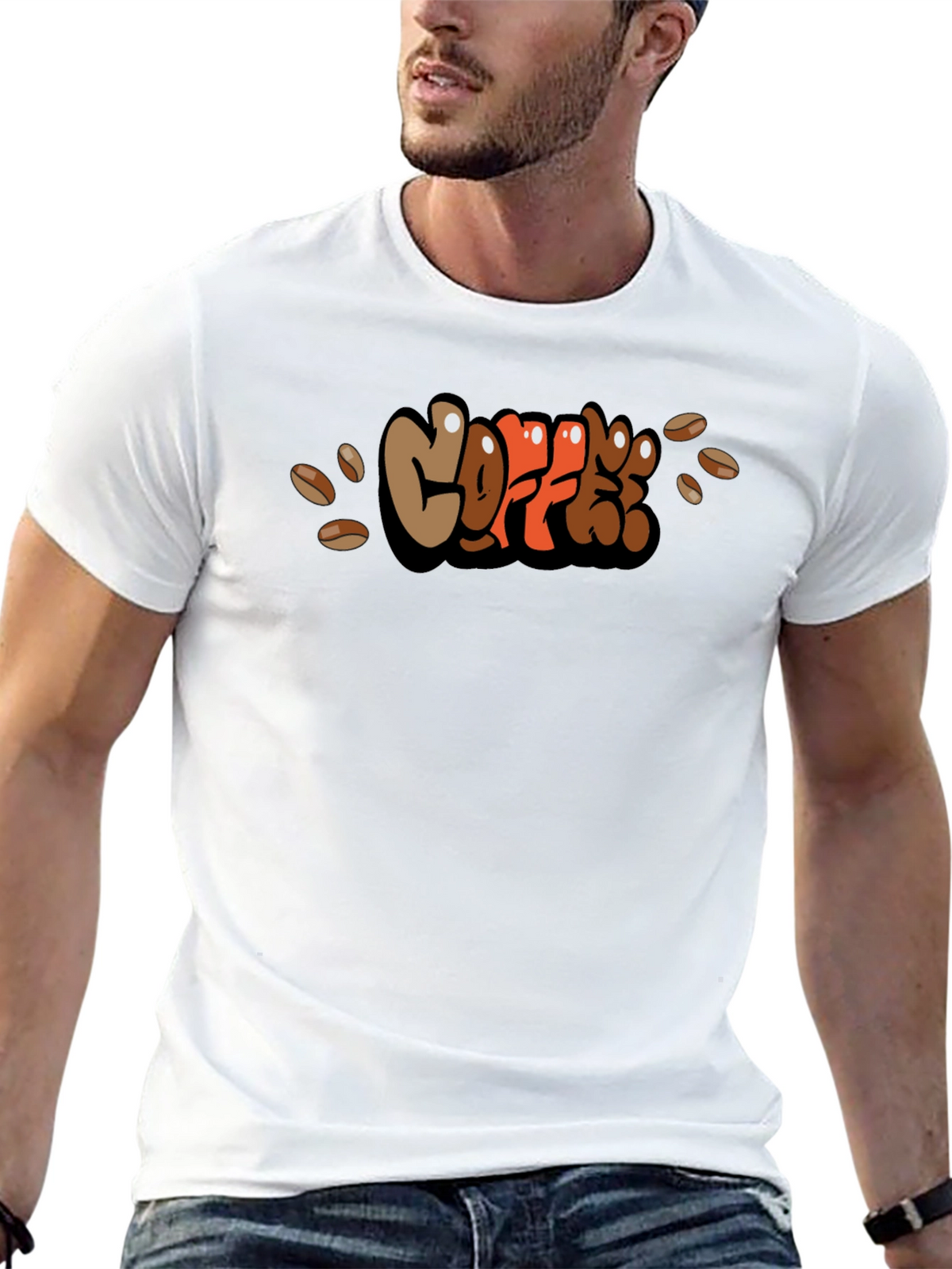Coffee Lovers Black Graphic Tee