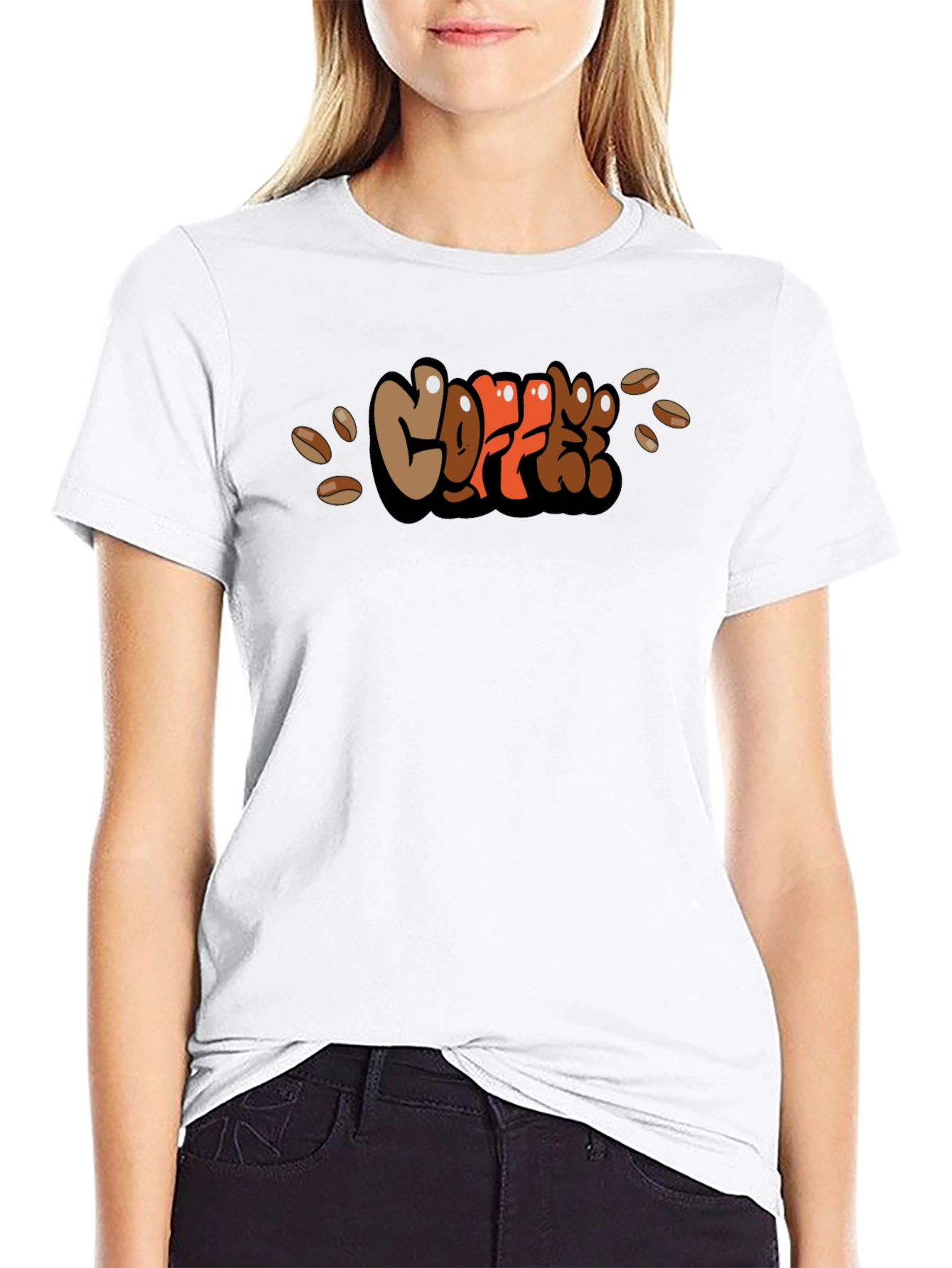Coffee Lovers Black Graphic Tee