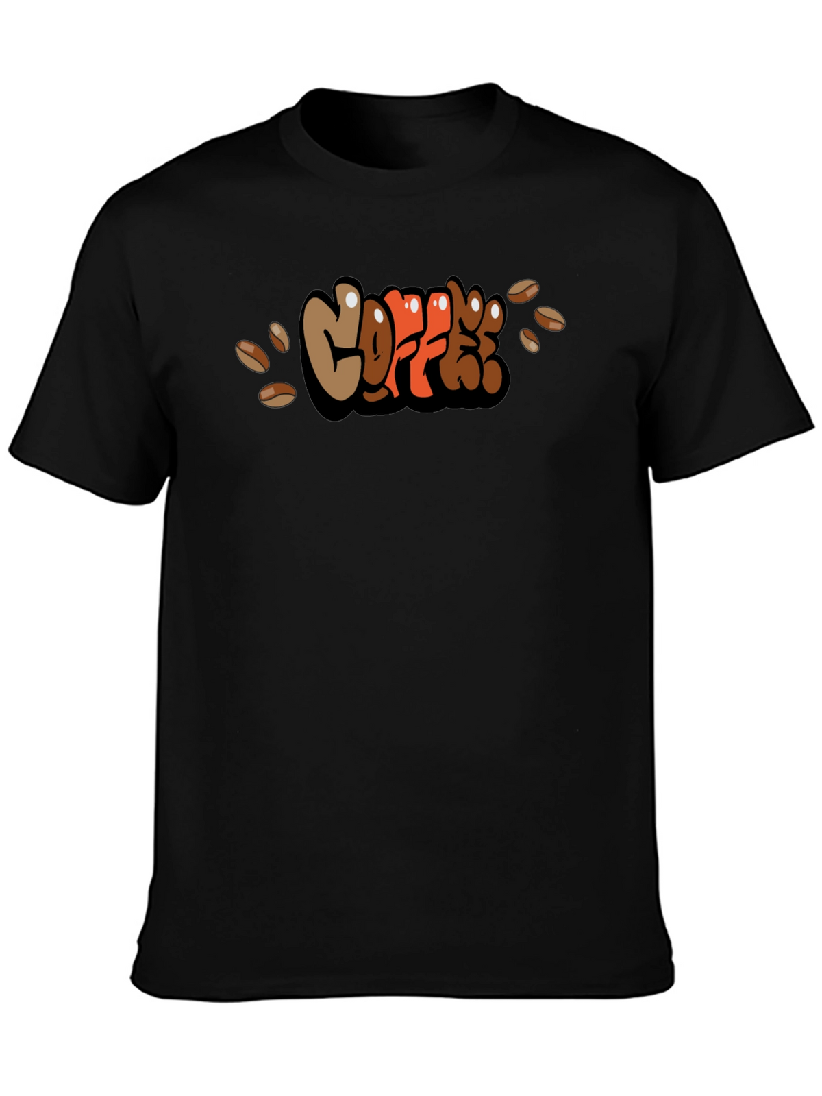 Coffee Lovers Black Graphic Tee