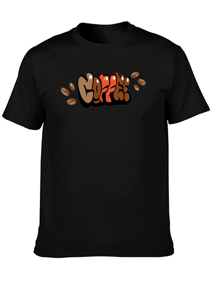 Coffee Lovers Black Graphic Tee