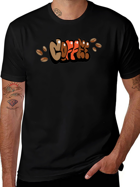 Coffee Lovers Black Graphic Tee