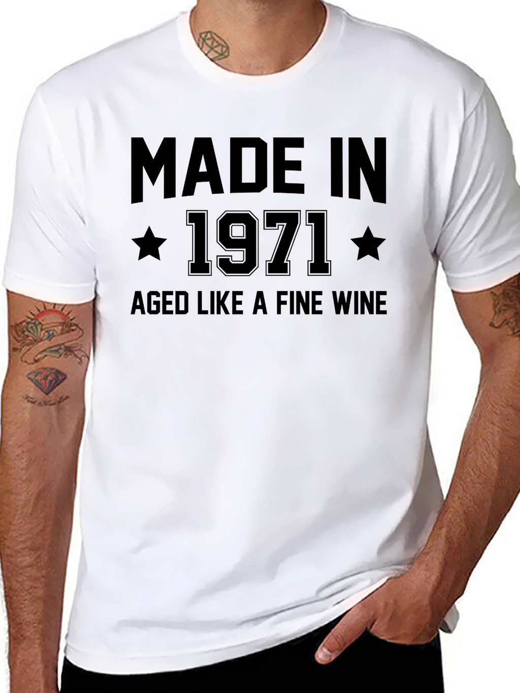 Made in 1971 Aged Like Fine Wine T-Shirt