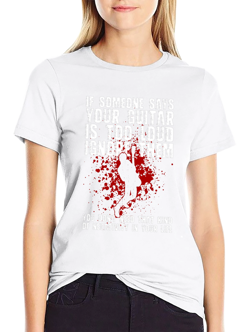 Guitar Loudness T-Shirt - Musician Attitude Tee