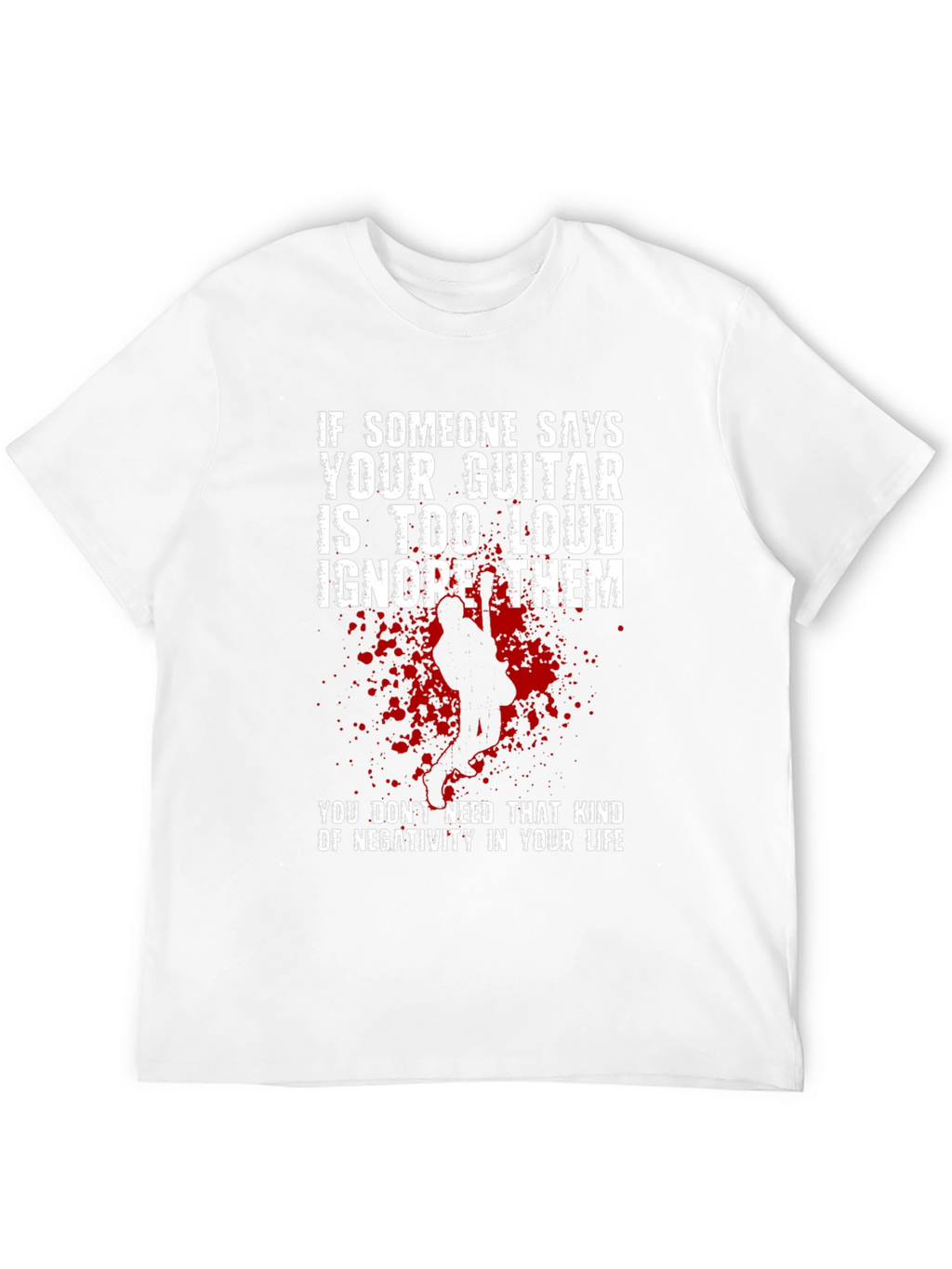 Guitar Loudness T-Shirt - Musician Attitude Tee