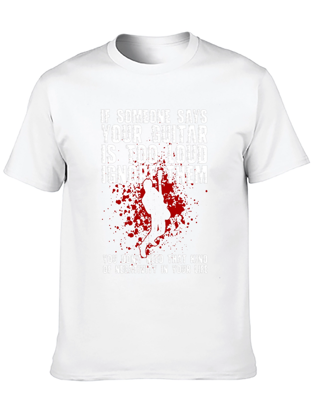 Guitar Loudness T-Shirt - Musician Attitude Tee