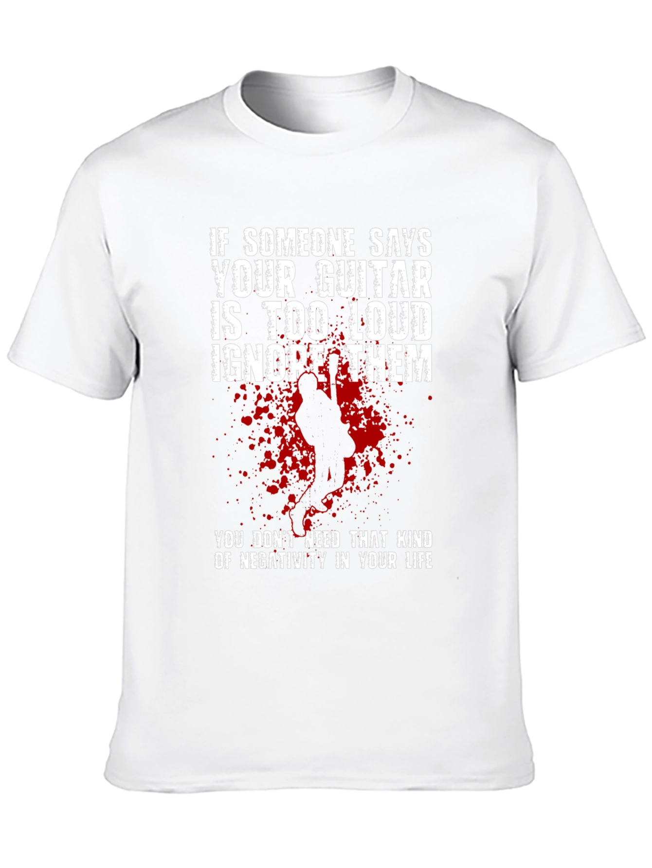 Guitar Loudness T-Shirt - Musician Attitude Tee