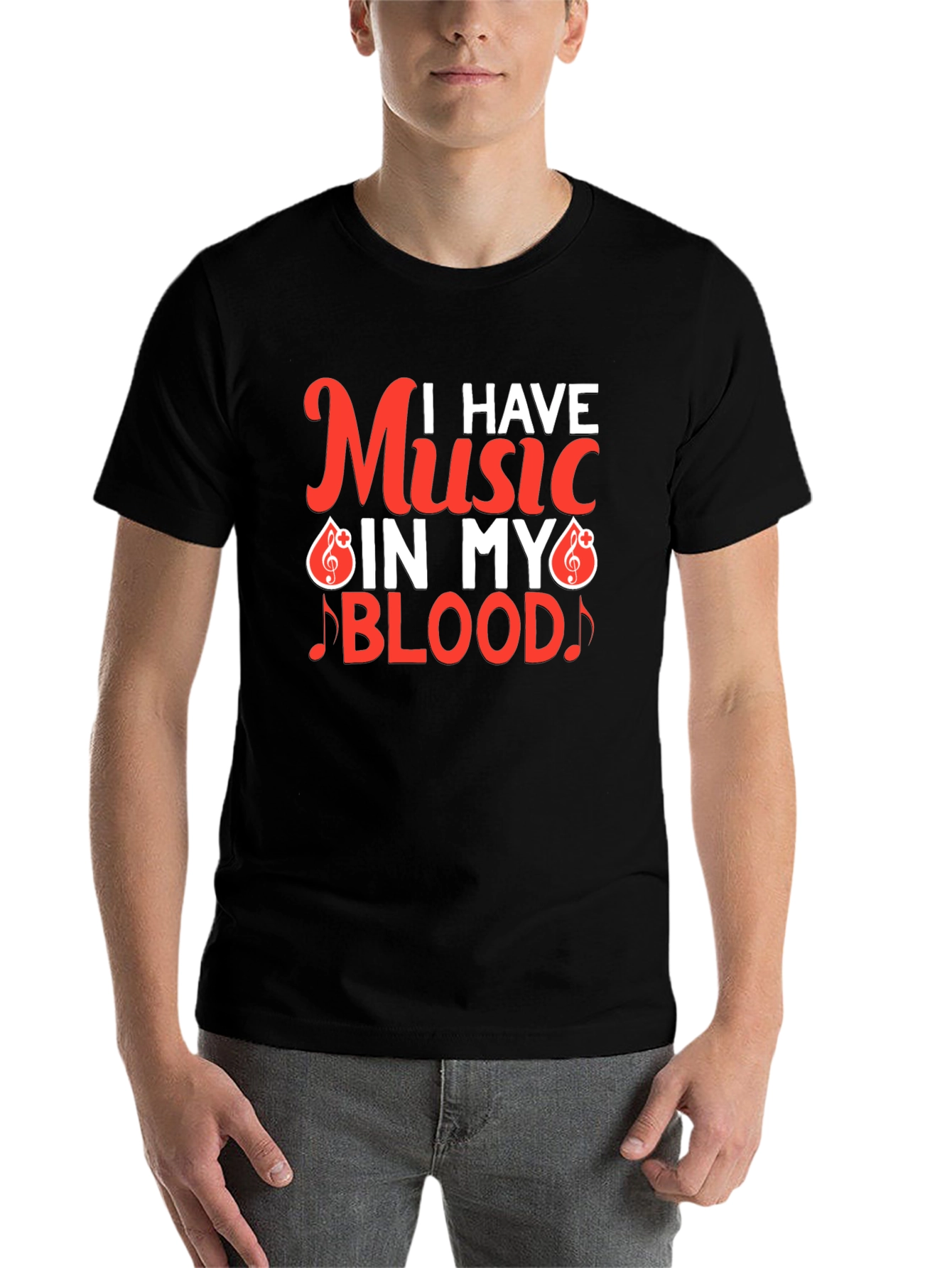 Music in My Blood Graphic Tee