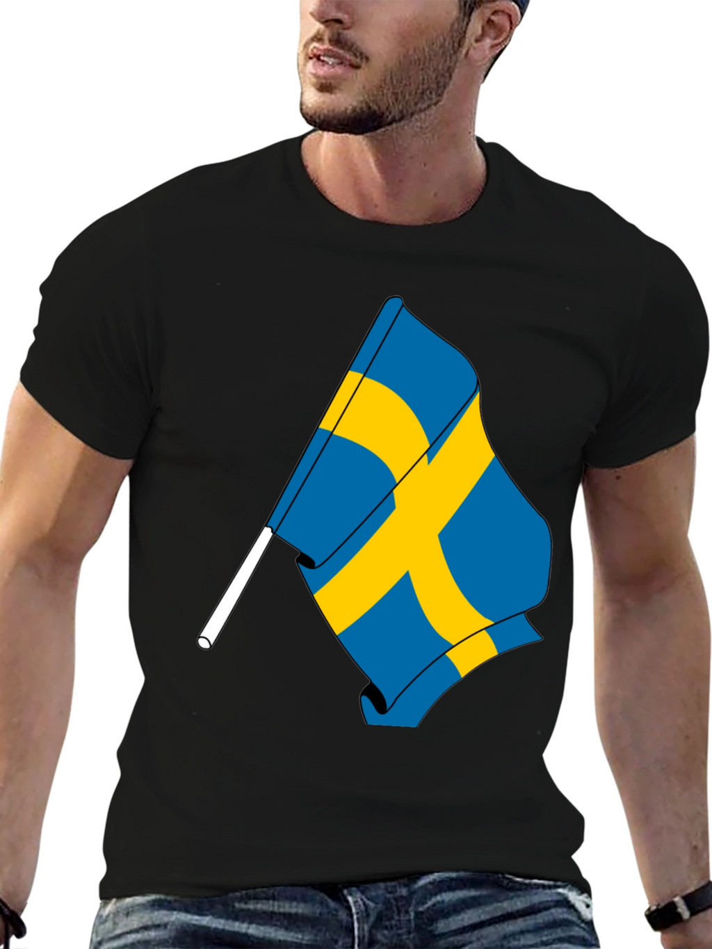 Sweden Flag T-Shirt - Stylish Swedish Pride Tee