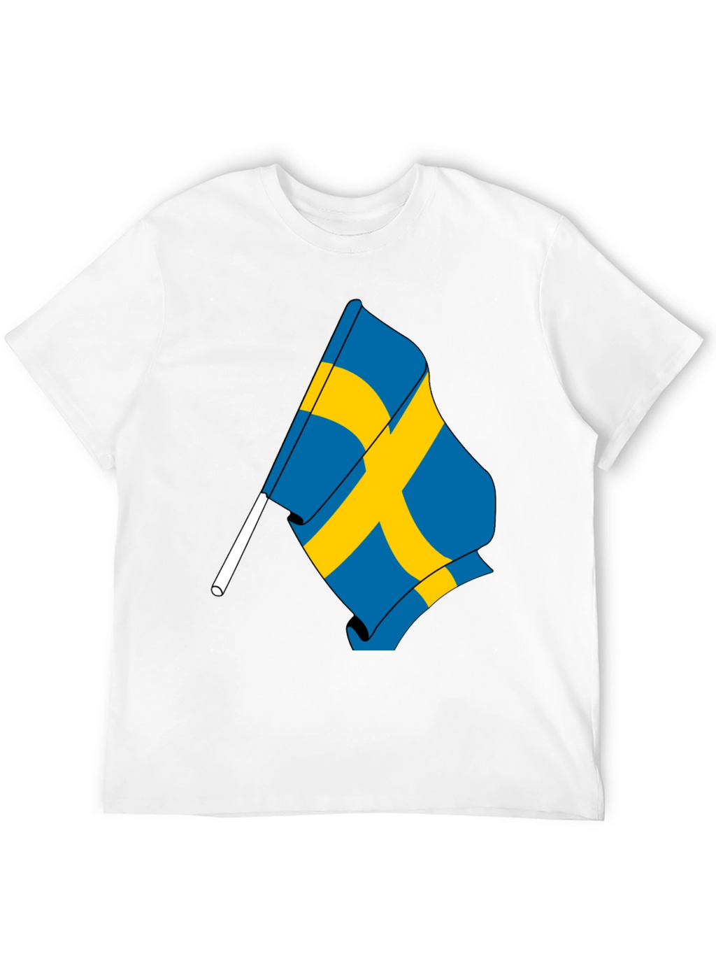 Sweden Flag T-Shirt - Stylish Swedish Pride Tee