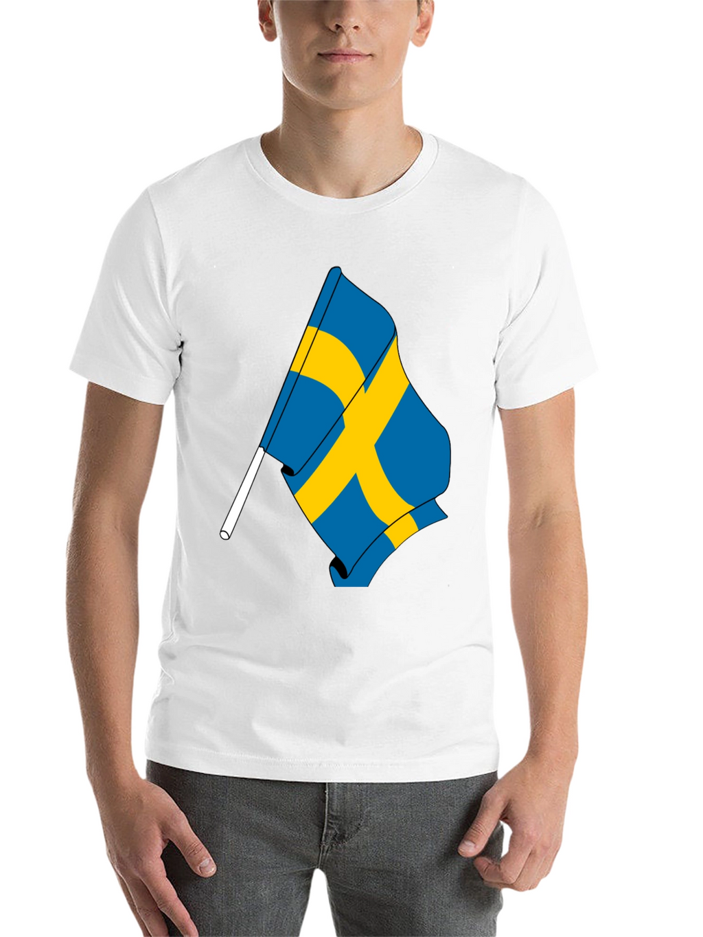 Sweden Flag T-Shirt - Stylish Swedish Pride Tee