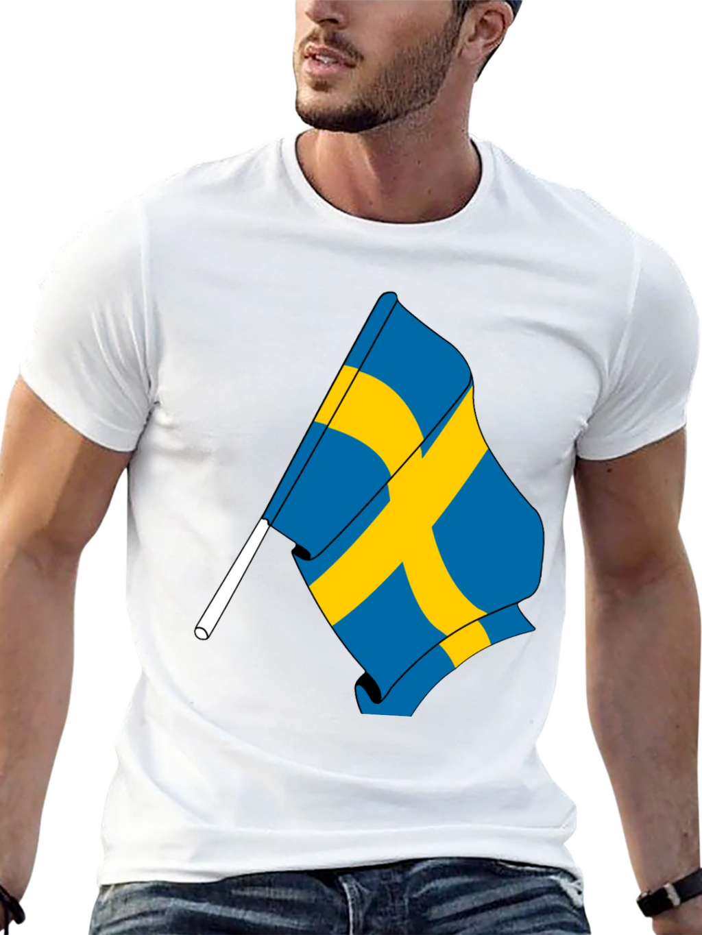 Sweden Flag T-Shirt - Stylish Swedish Pride Tee