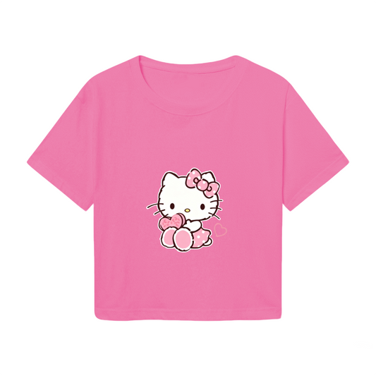 Classic Retro Mickey Mouse White Cropped T?Shirt Vintage Cartoon Crop Top