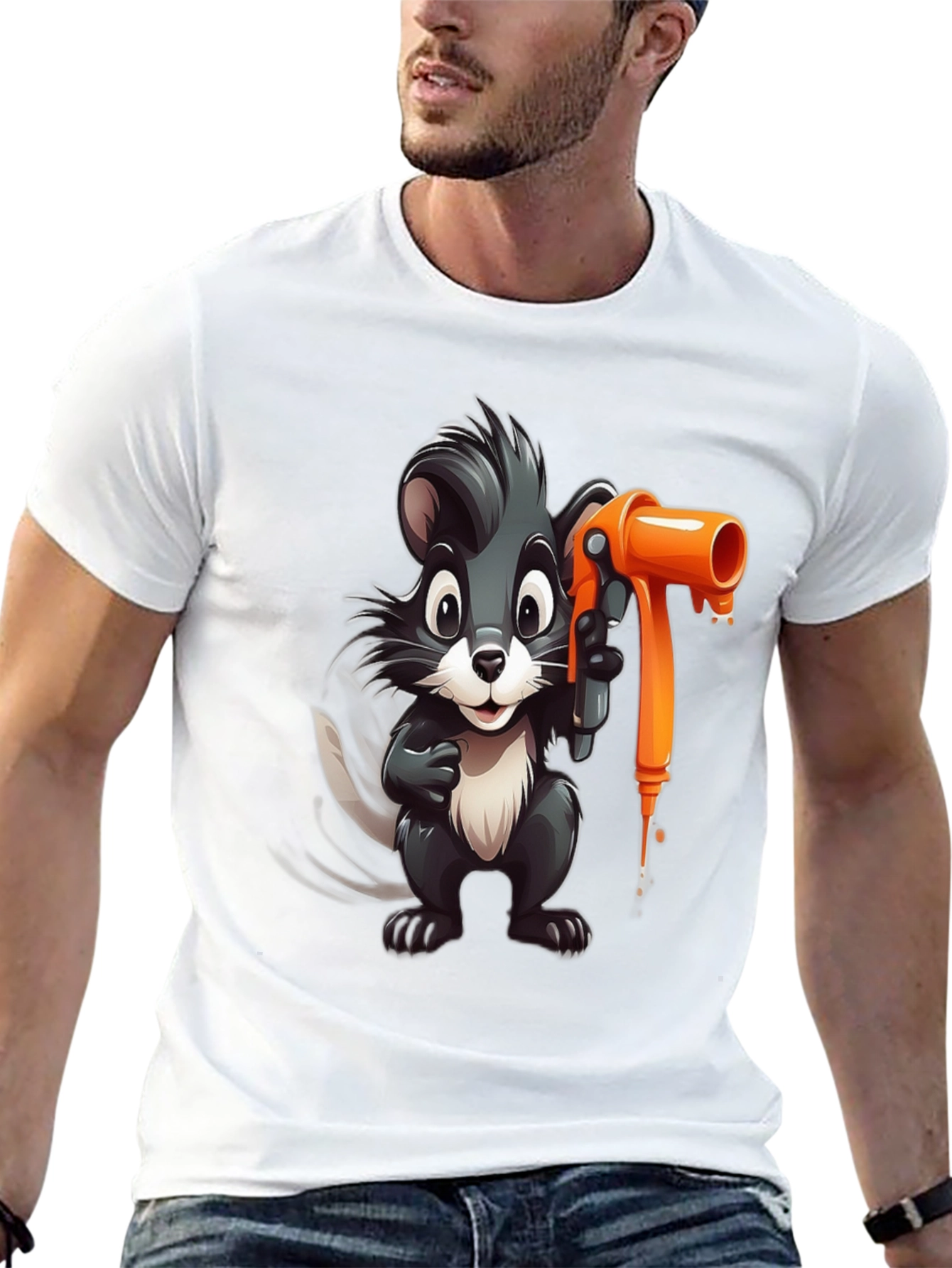 Cartoon Skunk T-Shirt