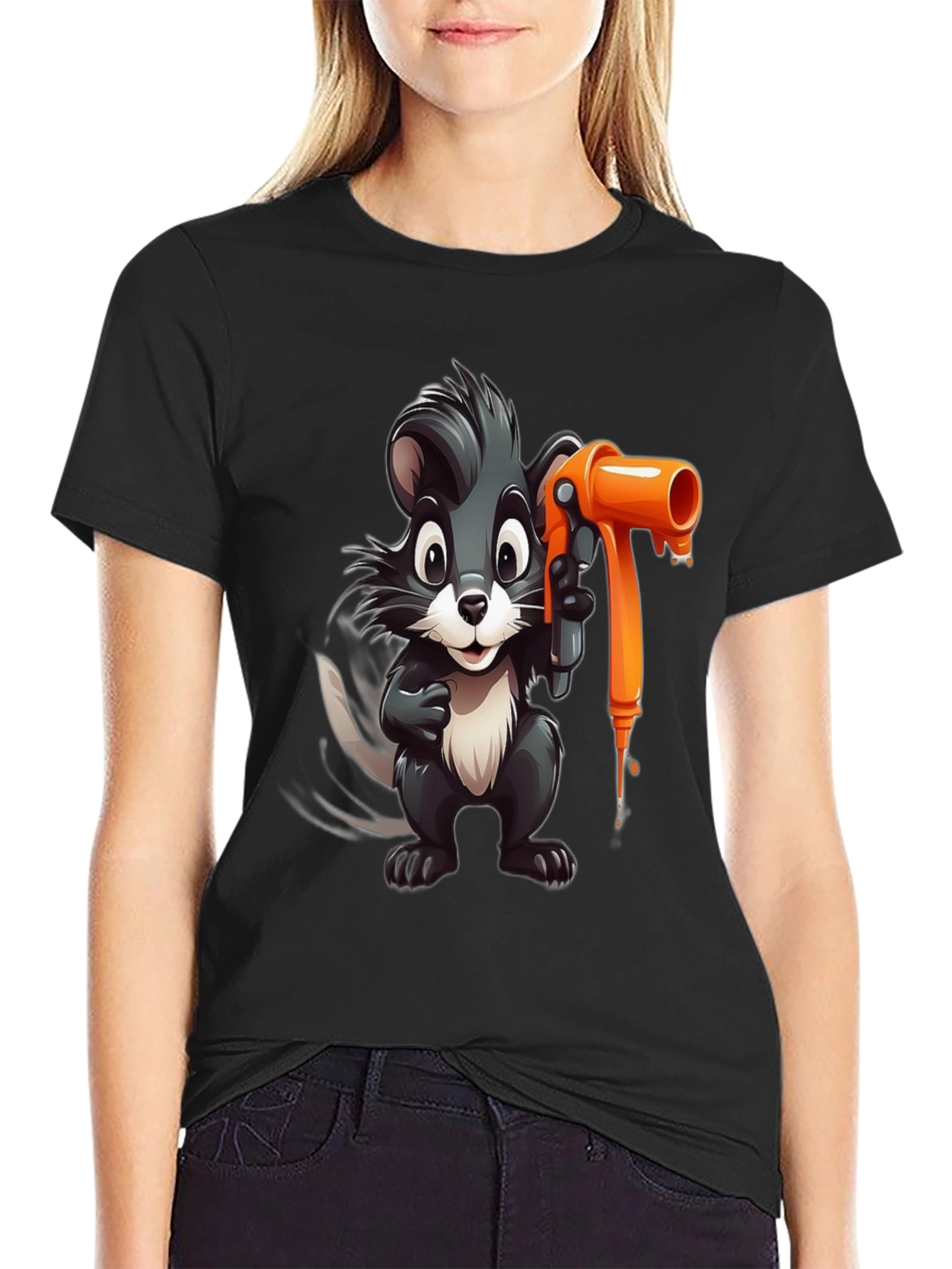 Cartoon Skunk T-Shirt