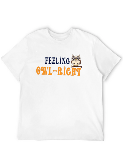 Feeling Owl-Right T-Shirt