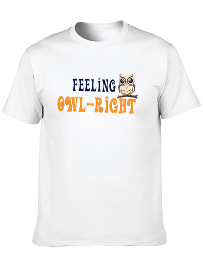Feeling Owl-Right T-Shirt