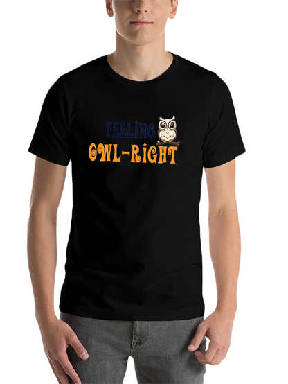 Feeling Owl-Right T-Shirt