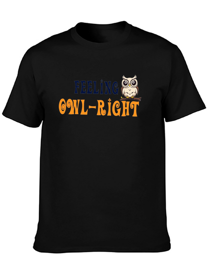 Feeling Owl-Right T-Shirt