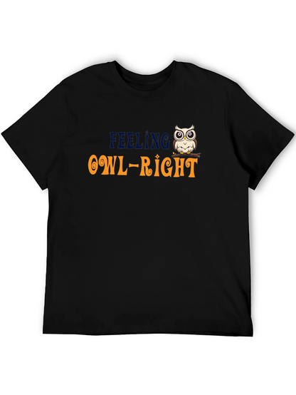 Feeling Owl-Right T-Shirt