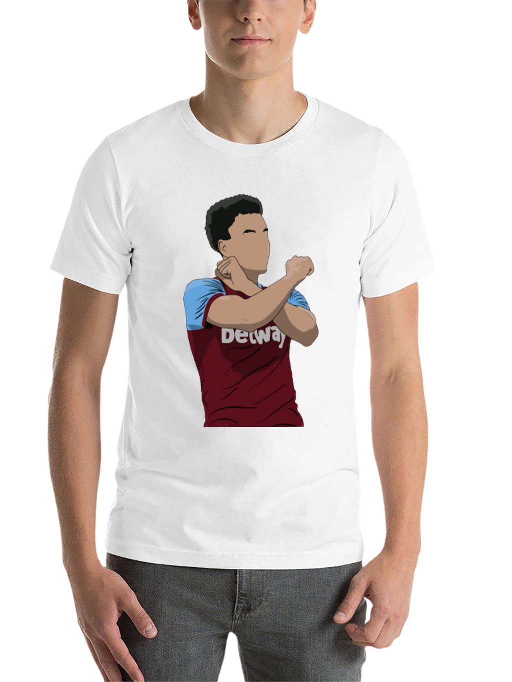 West Ham United Inspired T-Shirt - Modern Design