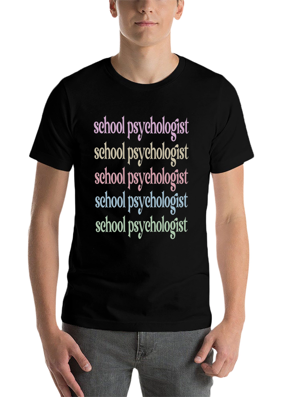 School Psychologist Graphic T-Shirt