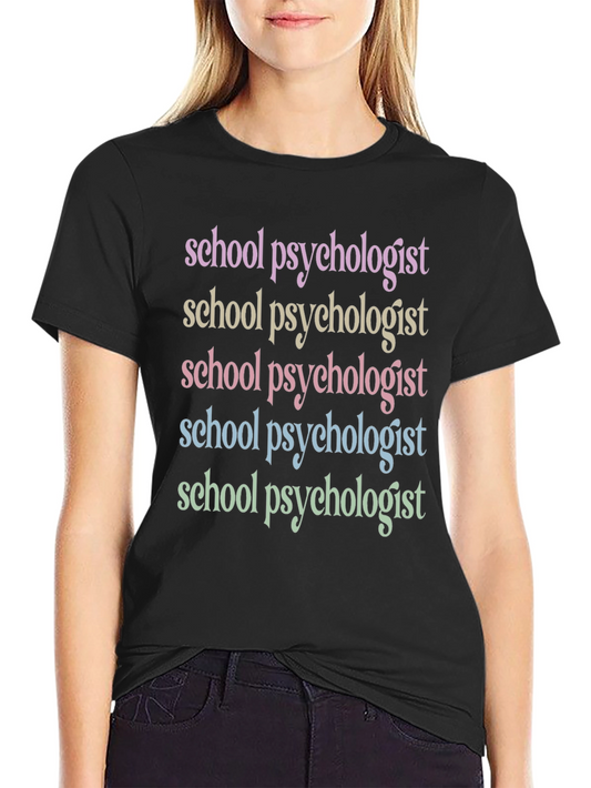 School Psychologist Graphic T-Shirt