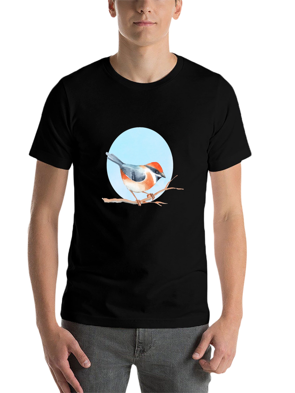 Bird on Branch Graphic Tee