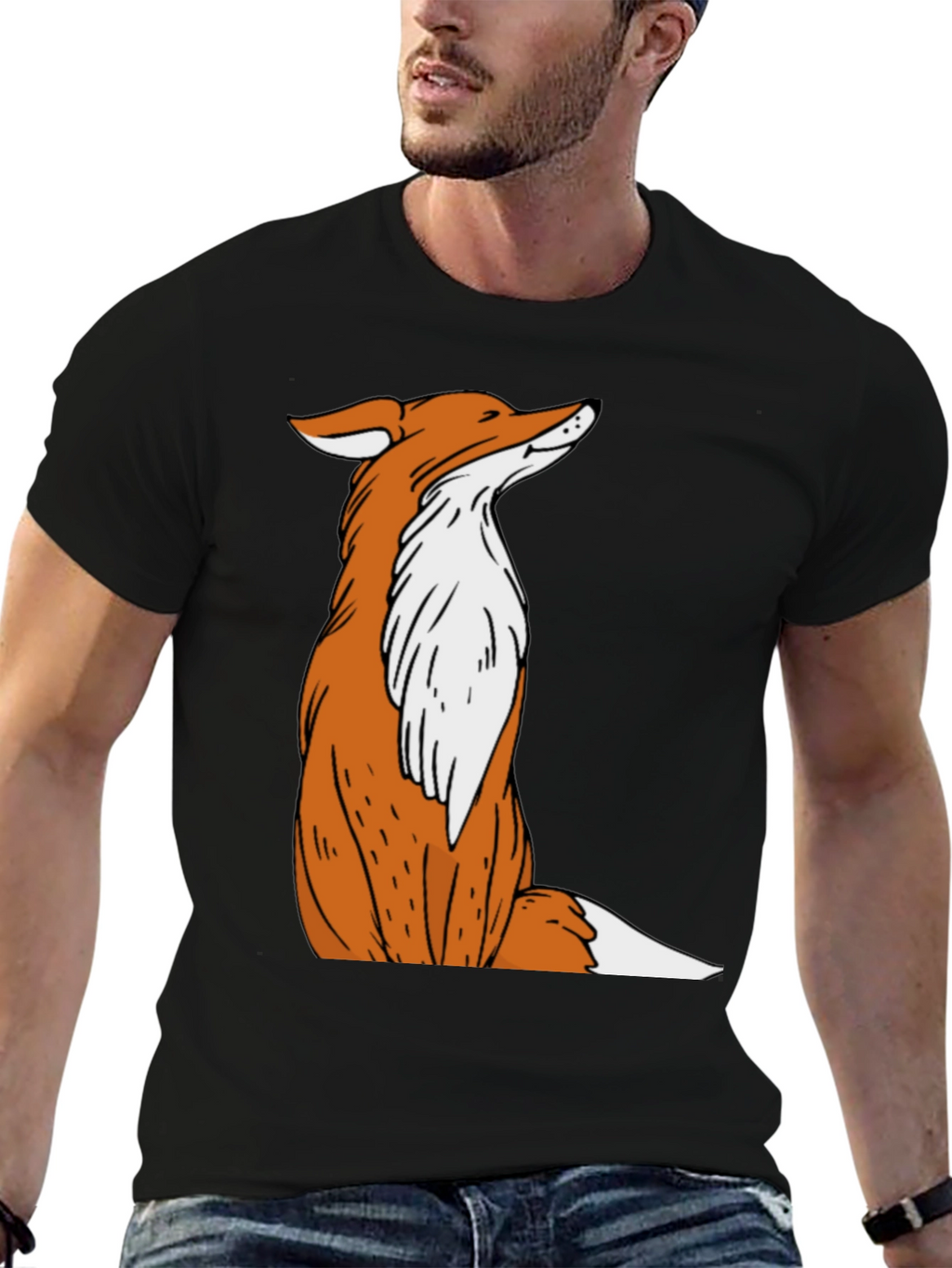 Fox Graphic Tee - Cool & Casual