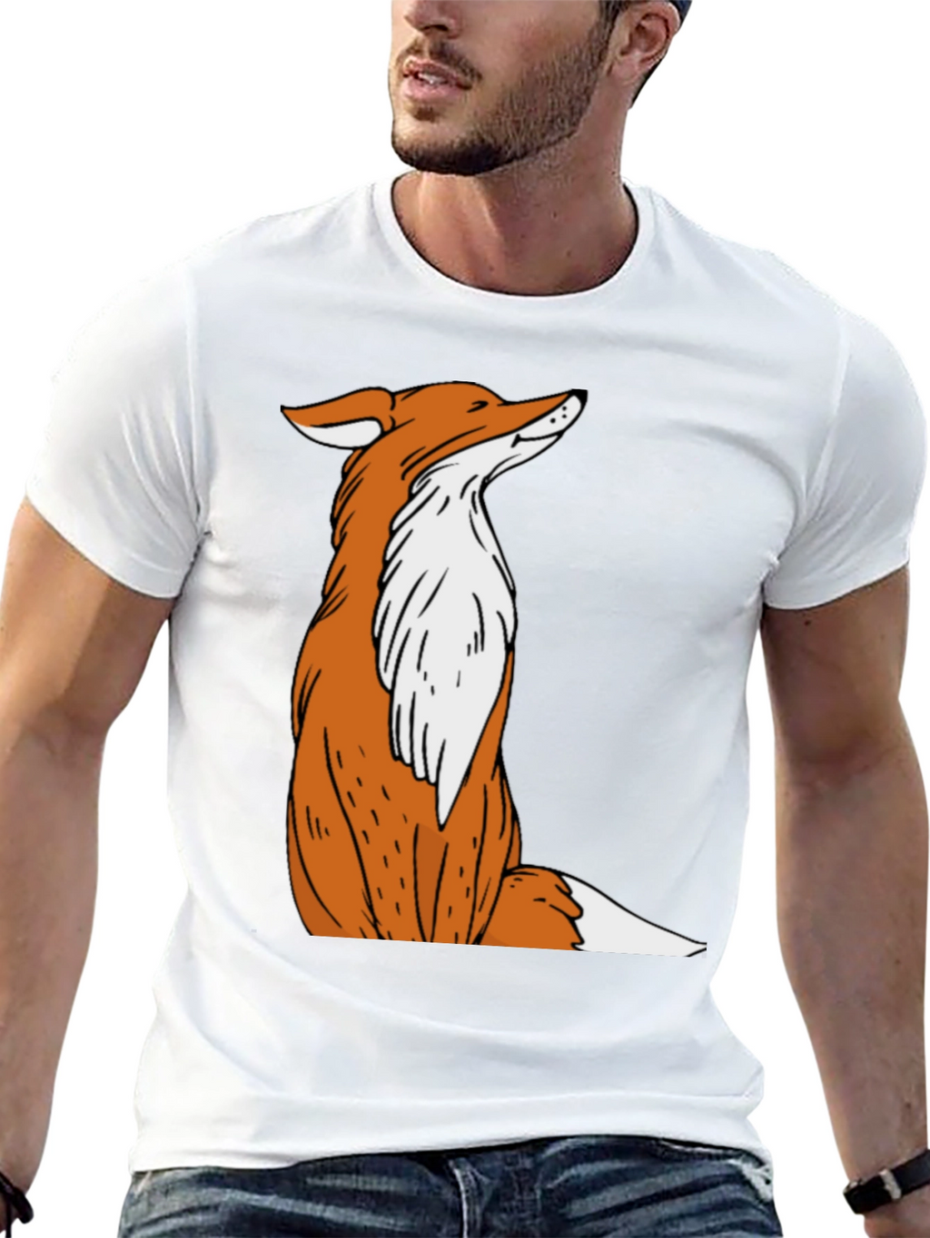 Fox Graphic Tee - Cool & Casual