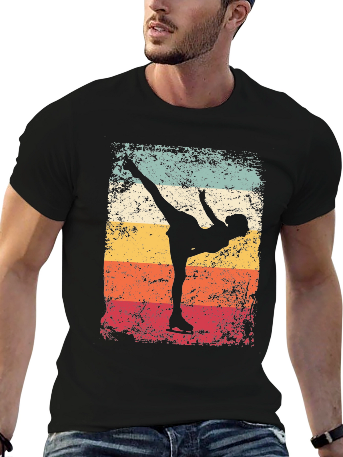 Retro Figure Skating T-Shirt