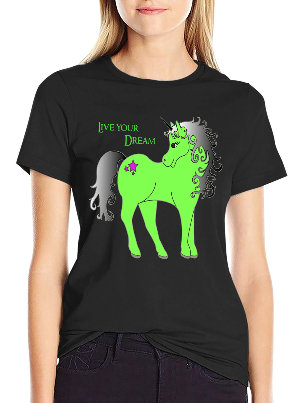 Unicorn Dream Graphic T-Shirt