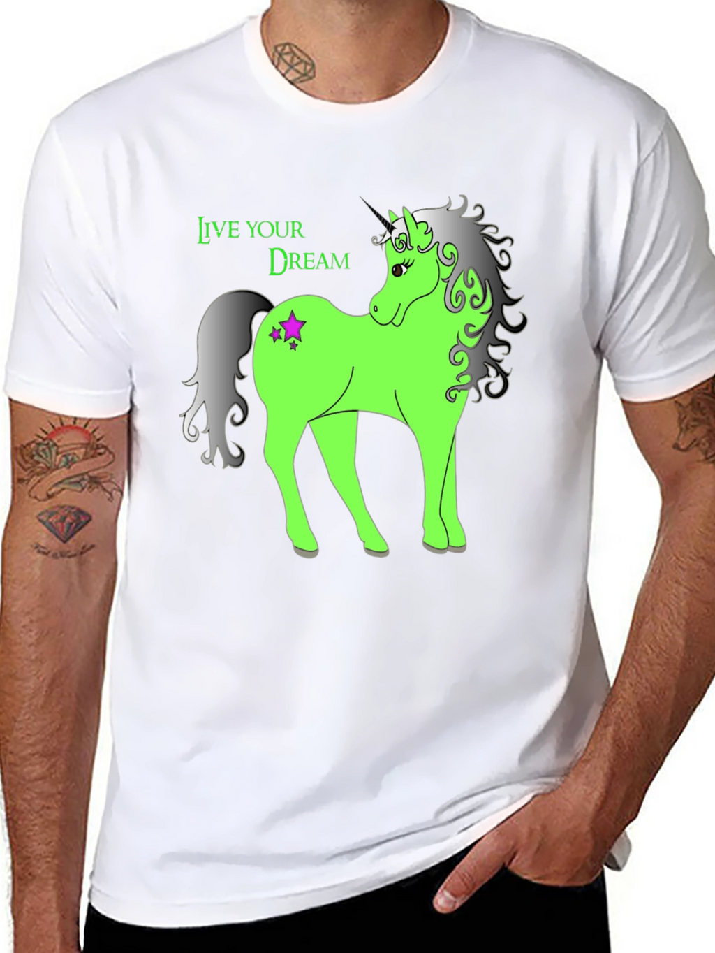 Unicorn Dream Graphic T-Shirt
