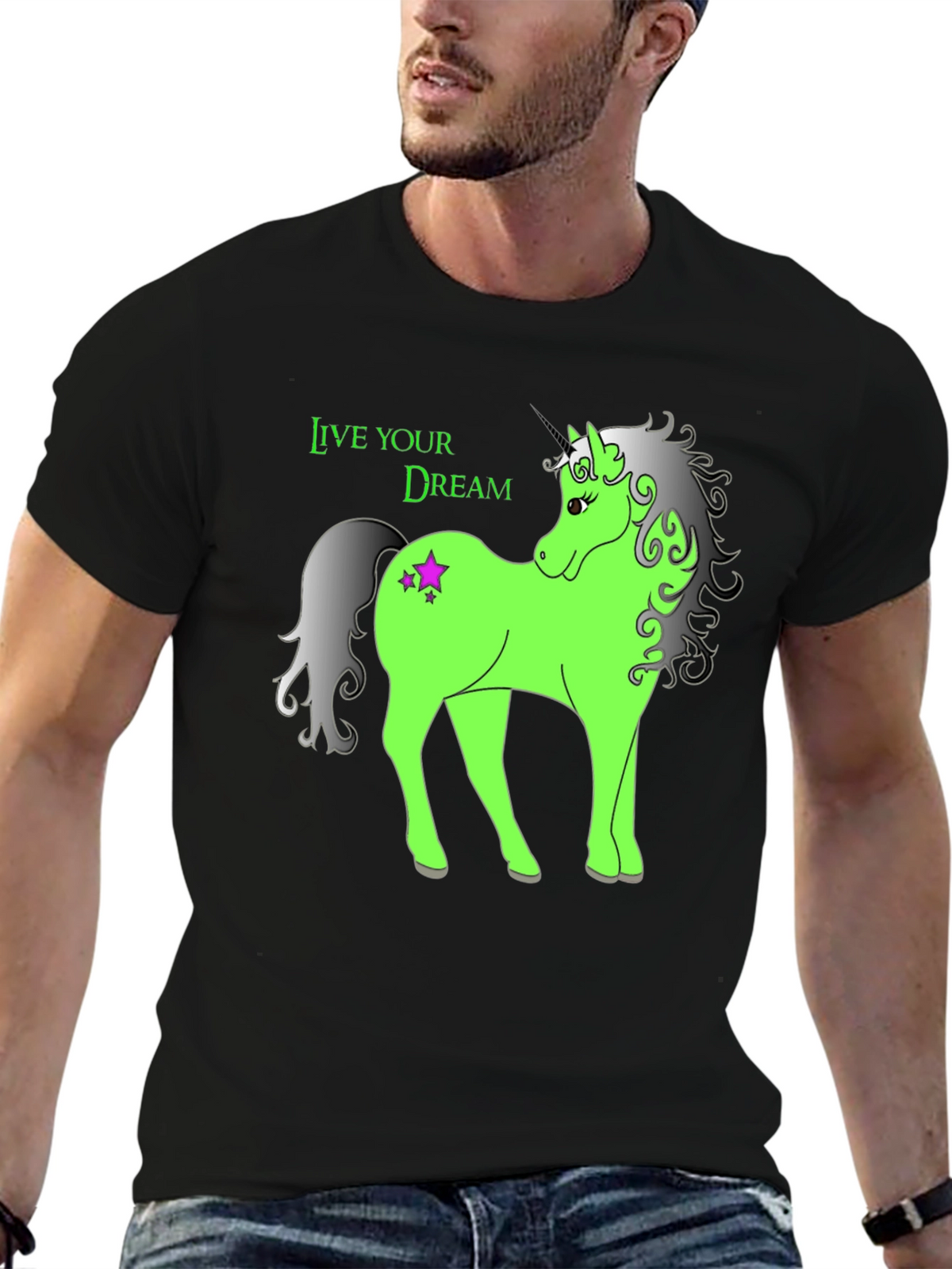 Unicorn Dream Graphic T-Shirt