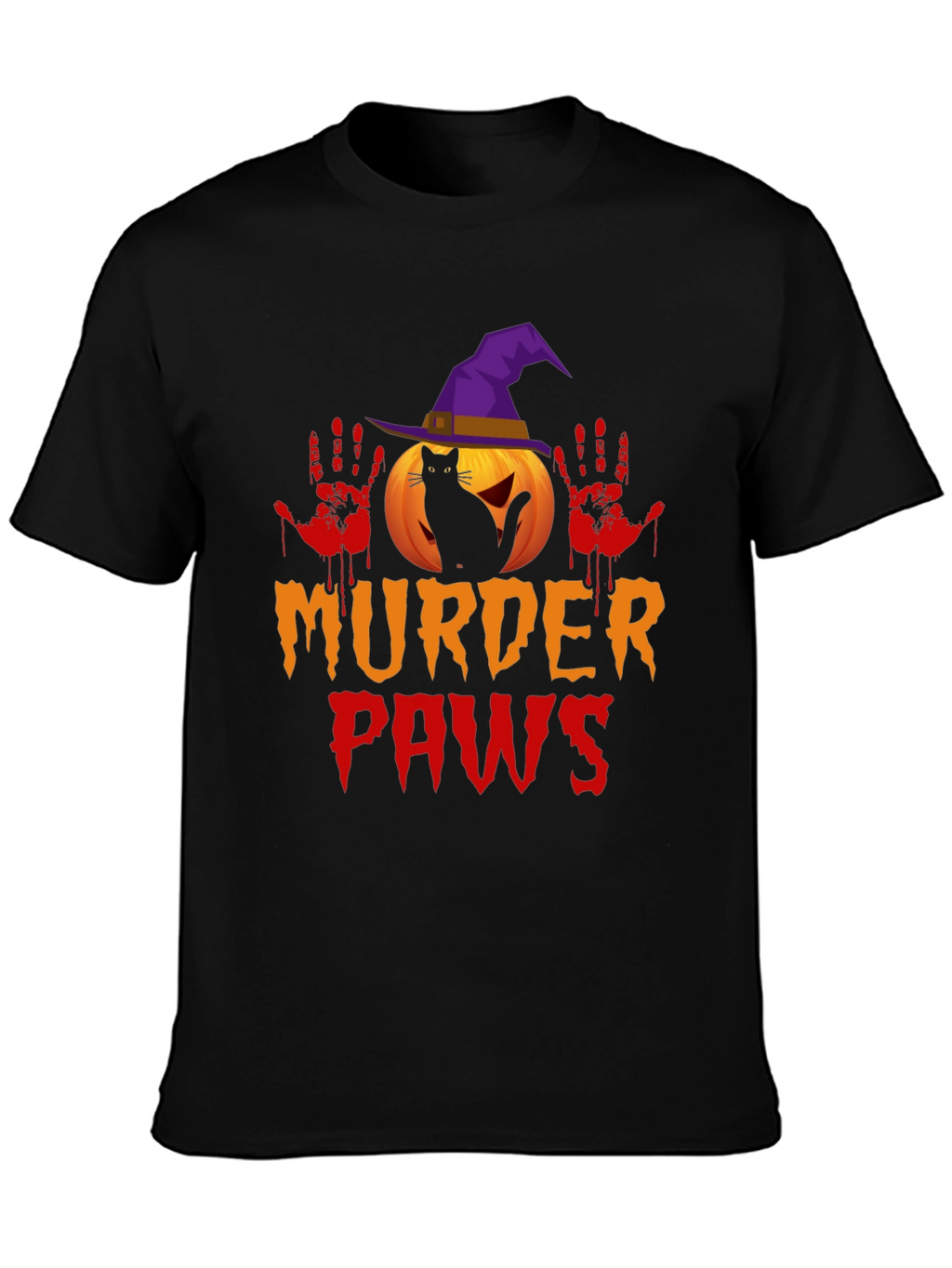 Murder Paws Halloween T-Shirt