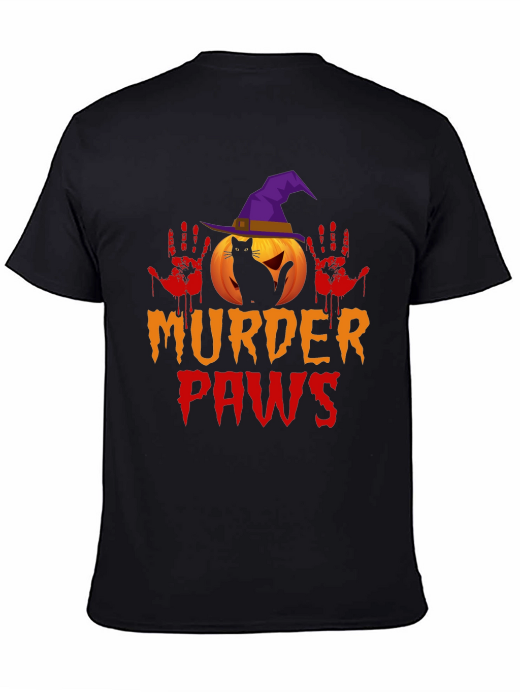 Murder Paws Halloween T-Shirt