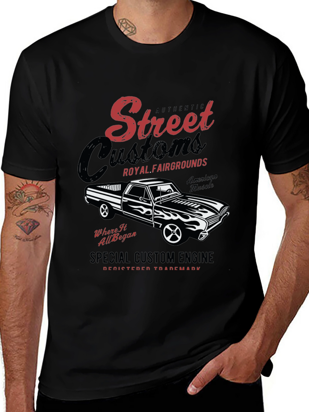 Street Customs Graphic T-Shirt