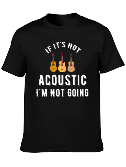 Acoustic Music Lover T-Shirt