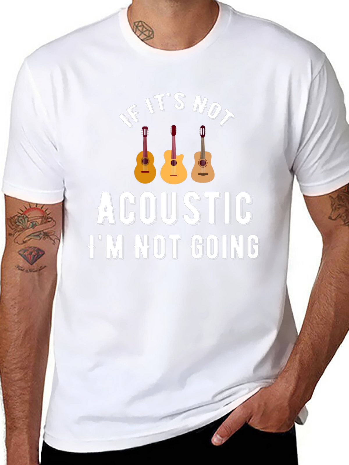 Acoustic Music Lover T-Shirt